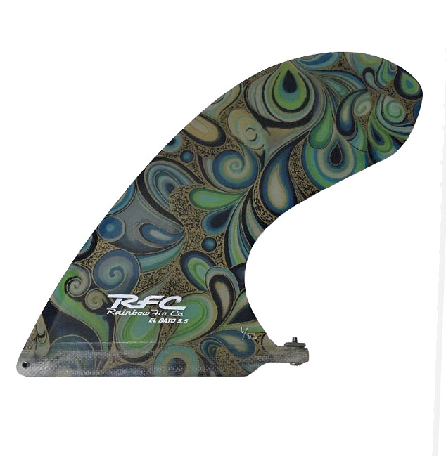 ロングボード 9.5 レインボーフィン エル ガトー Rainbow fin EL GATO