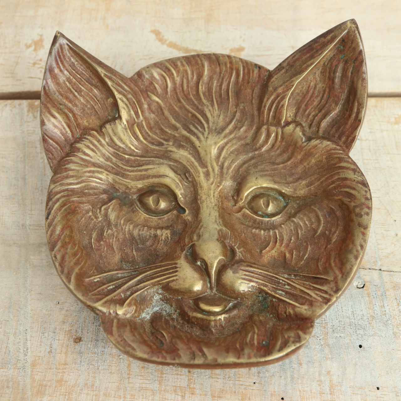 フランス アンティーク ネコの小物置き