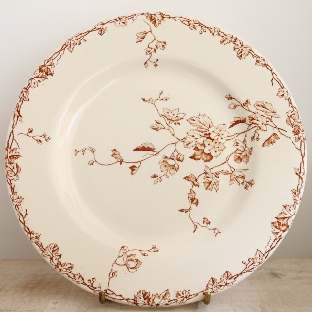 アンティークプレート アンティーク皿 PRINTEMPS フランス