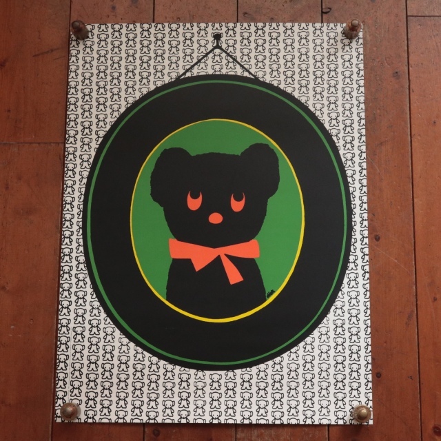 ディック・ブルーナ ブラックベア ポスター Dick Bruna