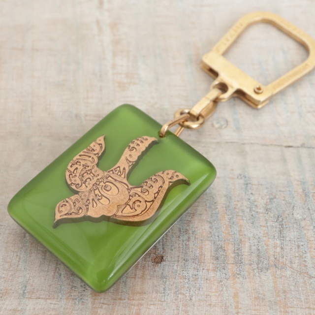 ブルボンキーホルダー エールフランス アラビア文字 AIR FRANCE