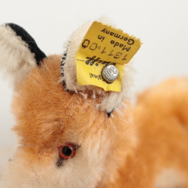アンティーク シュタイフ キツネ Steiff Xorry 11cm