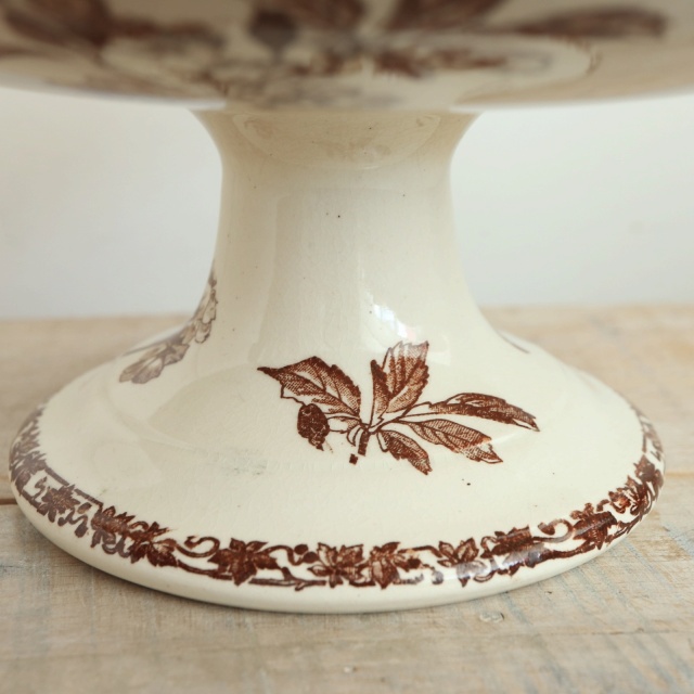 アンティーク コンポティエ フランス Emile bourgeois GRAND DEPOT