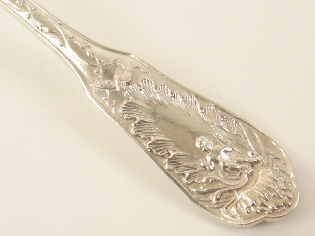 ピュイフォルカ アンティーク アイスクリームスプーン PUIFORCAT