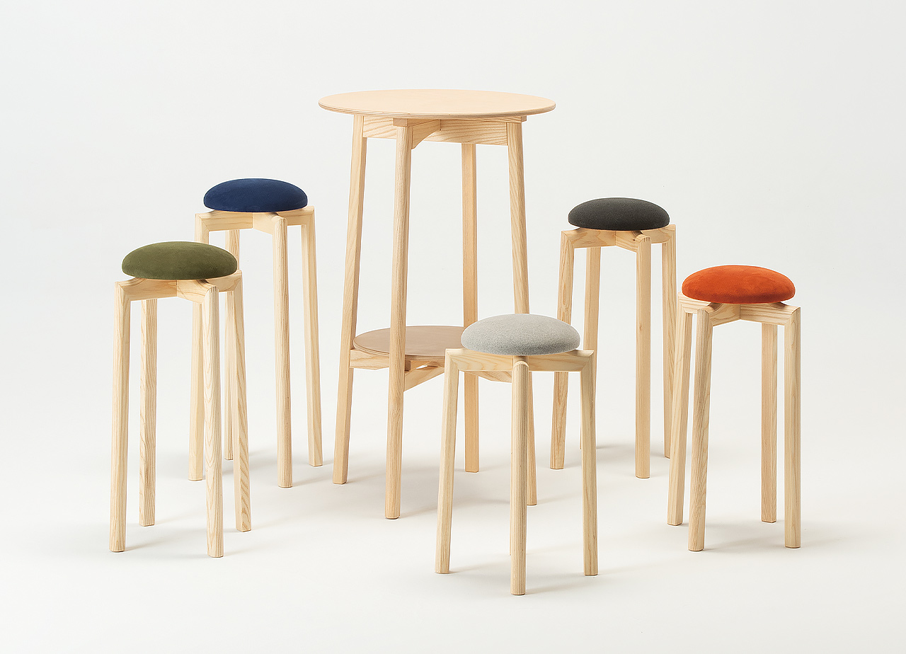 気がきくスツール 「マッシュルームスツール」送料無料 - 匠工芸