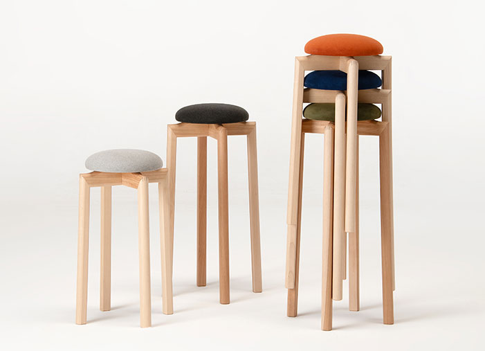 気がきくスツール 「マッシュルームスツール」送料無料 - 匠工芸