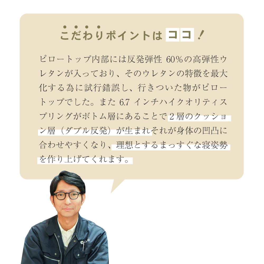 咲夜NoWay! 源ベッド最上クラス 新発売 ピロートップ 6.7インチ 8.5巻