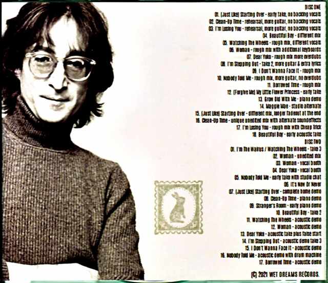 John Lennon,Yoko Ono ジョン・レノン/Recording Session NY,USA 1980
