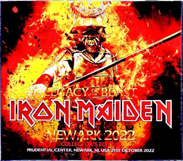 Iron Maiden アイアン・メイデン/NJ,USA 2022 S & V Complete