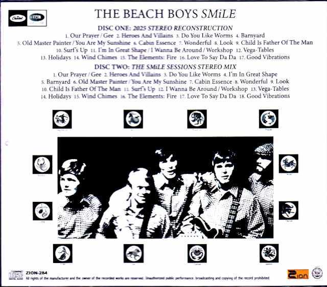 Beach Boys ビーチ・ボーイズ/Smile Reconstructed and a Stereo mix