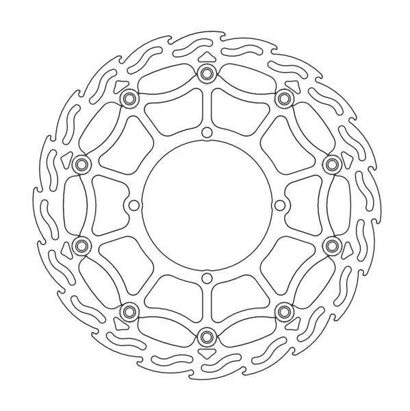 モトマスター (Moto-Master)スーパーモタード 320mm ストリート用