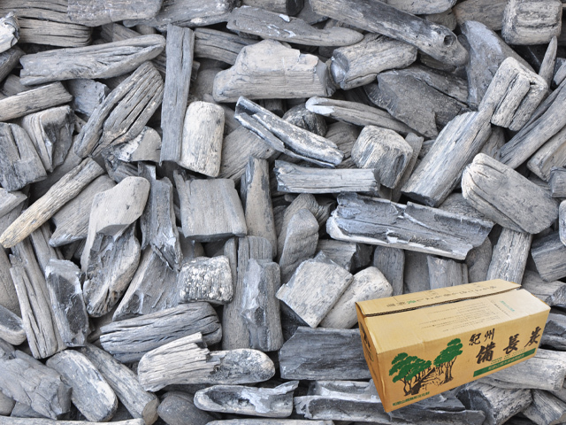 紀州備長炭 馬目並 Sサイズ〔火付け用〕 15kg 訳あり品 送料無料