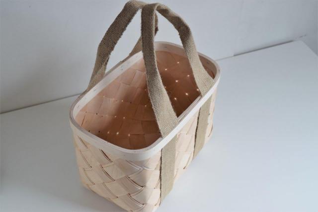 CINQ]白樺のかごバッグ（M）-ならの実