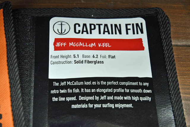Captain Fin * Jeff McCallum Twin Cutaway * Acid * キャプテンフィン