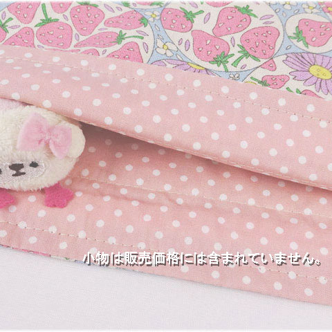 入園入学グッズ 【 いちご柄 】レッスンバッグ 5点セット 幼稚園