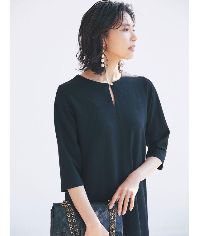 コクーンポンチワンピース《CEREMONY STYLE》