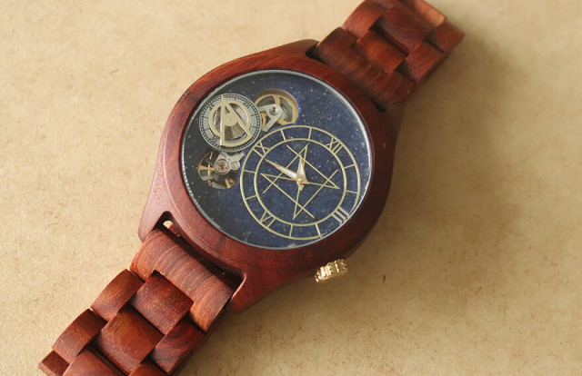 STRAP ストラップ／【ダブルムーブメント専用】 レッドサンダルウッド