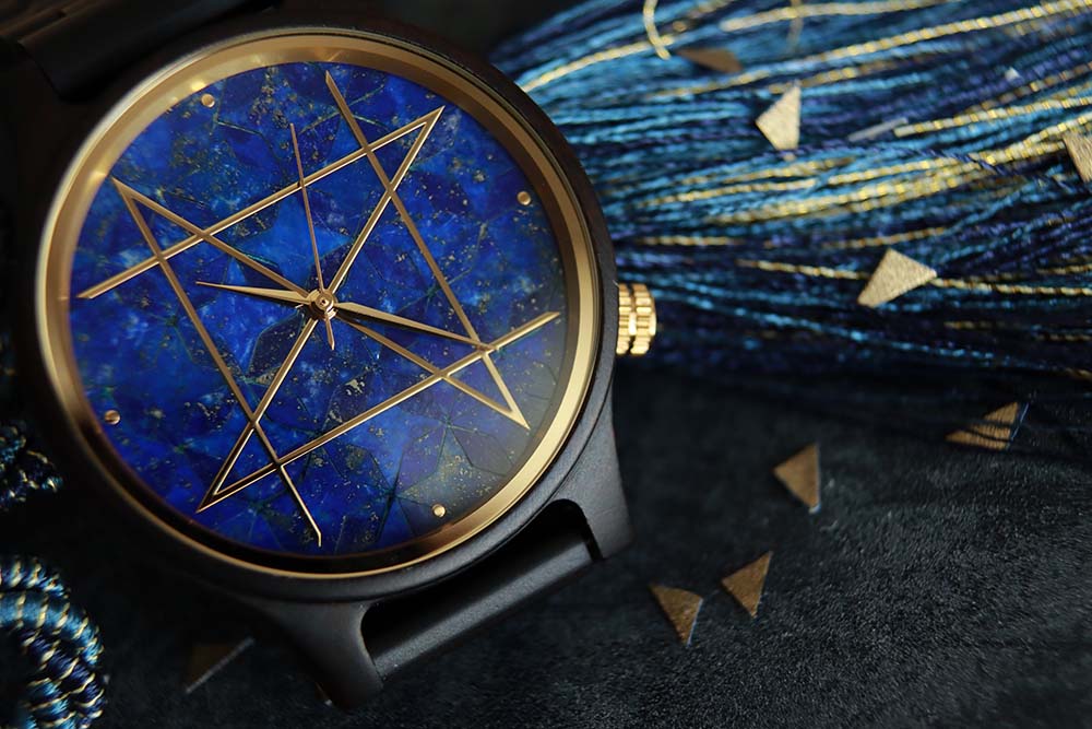 NOZ 腕時計 クォーツ式 ラブラドライト42mm 【公式通販】