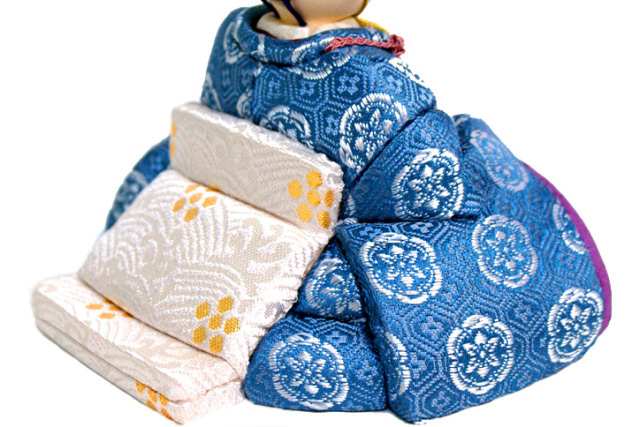 雛人形 吉徳大光 木目込み人形 親王平飾り(331-749)/ひな人形