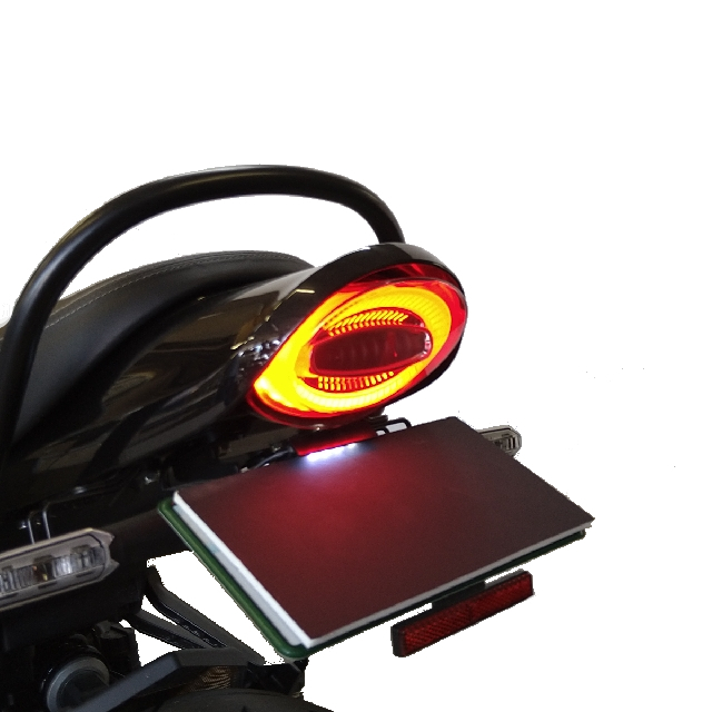 GWラスト特価！カワサキZ900RS Z900RSCAFE テールランプ LED カワサキ Z900RS/CAFE Z2タイプLEDテールランプセット(アイアン