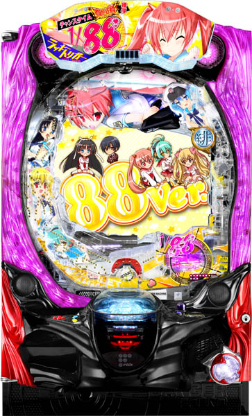 藤商事 P緋弾のアリア～緋緋神降臨～88Ver. 中古パチンコ実機 [枠名