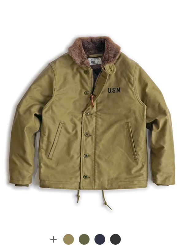 HOUSTON ヒューストン N－1 デッキジャケット スタンダードモデル