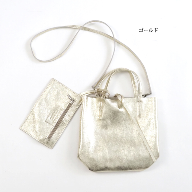 MARLON FIRENZE マーロンフィレンツェ 本革 ミニトートバッグ