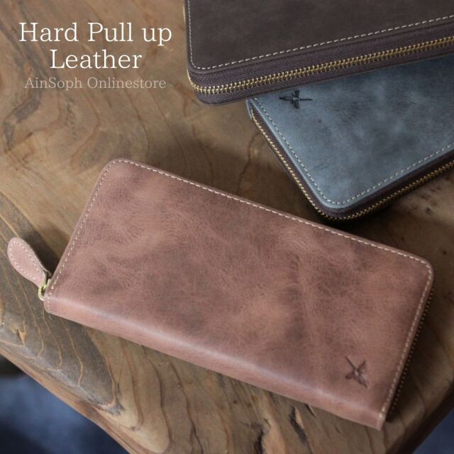 DA1180-HP/Ain Soph (アインソフ)ラウンドファスナー長財布 日本製