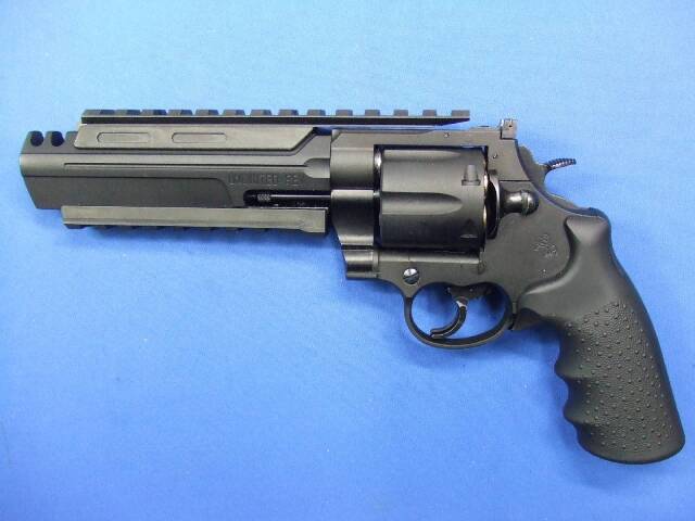 アンリミテッドリボルバー ブラック HW HOGUEタイプ グリップ仕様