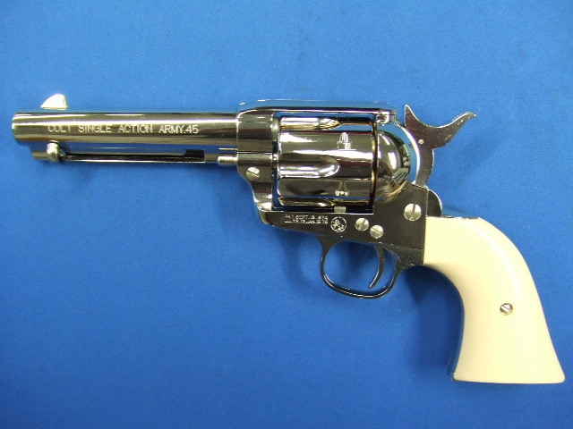 コルトSAA.45 ピースメーカー ニッケルシルバー Xカートリッジ