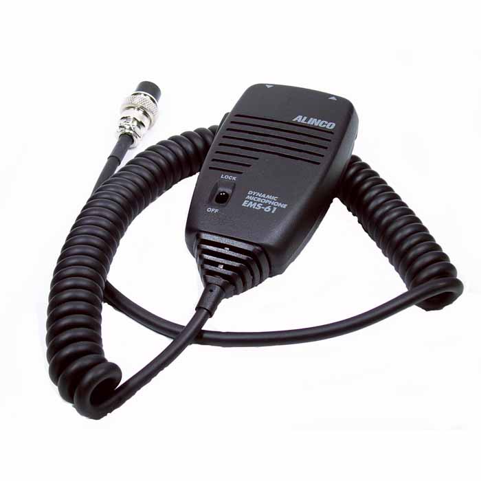 EMS-61】 モービル用ダイナミックマイク（8Pプラグ） ｜ アルインコ