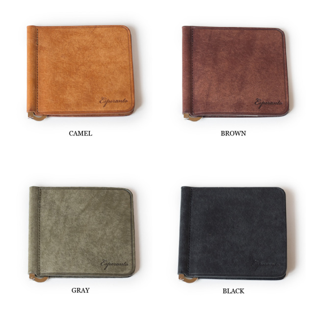 esperanto エスペラント マネークリップ money clip 財布 イタリア