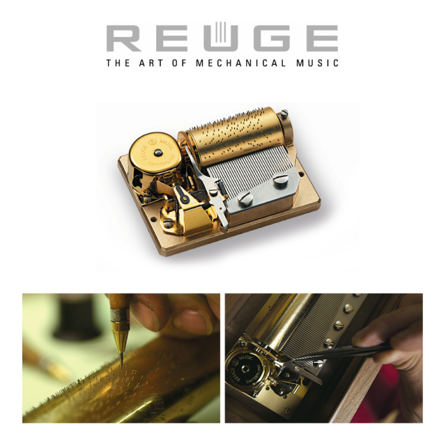 リュージュ REUGE オルゴール 36弁 ペーパーウェイト AXA.36.2708.000+