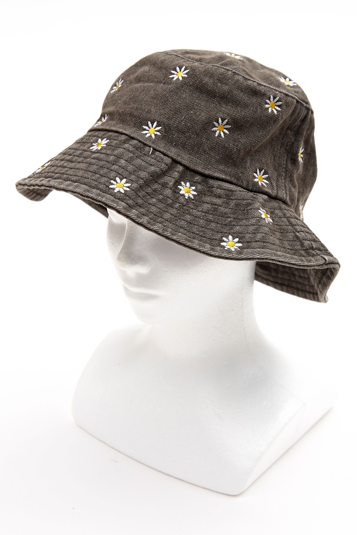 花柄刺繍デニムハット / バケハ バケットハット ankoROCK(アンコロック