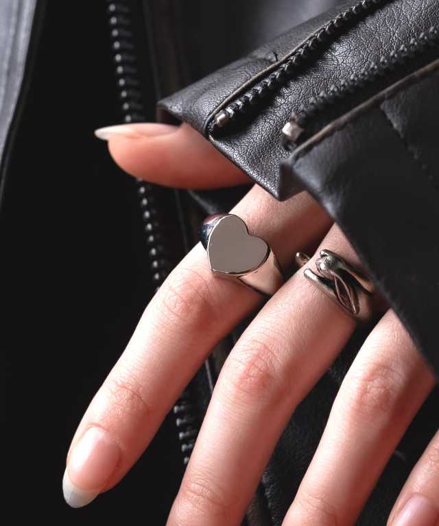 ダブルリング2連コードレザーブレスレット ankoROCK(アンコロック