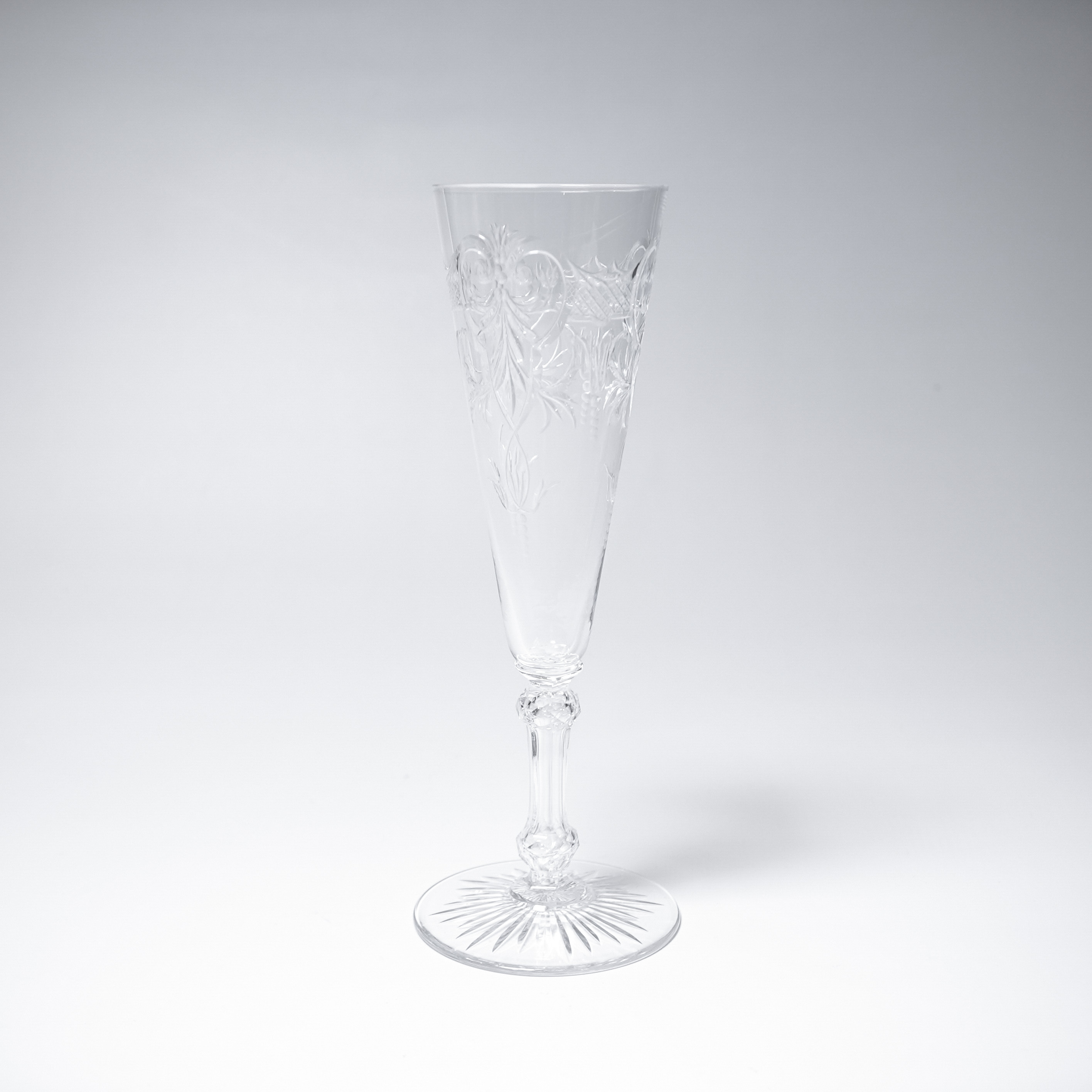 フランス 1900年代 クリスタルガラス Baccarat バカラ マレンヌ