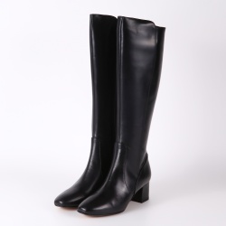 OUTLET】BARCLAY（バークレー）厚底モールドソールロングブーツ チョコ