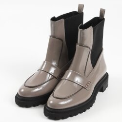 OUTLET】BARCLAY（バークレー）厚底レースアップブーツ キャメル