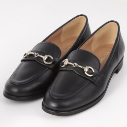 BARCLAY（バークレー）晴雨兼用 ビットローファー ブラックエナメル