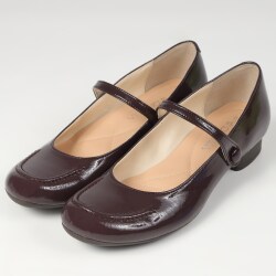 VITA NOVA（ヴィタノヴァ）リボン付カッターパンプス ダークシルバー