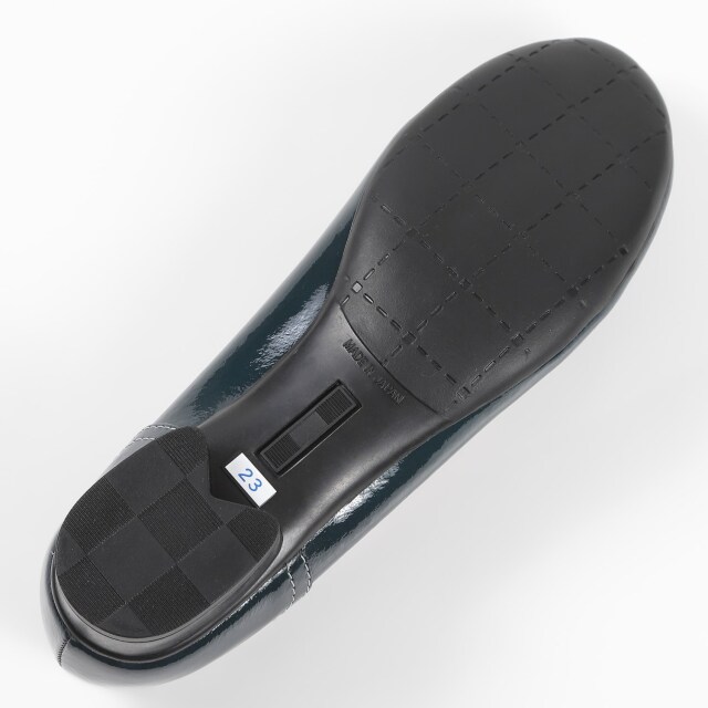 VITA NOVA（ヴィタノヴァ）リボン付カッターパンプス ダークグリーン