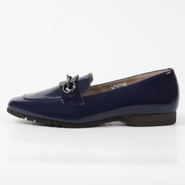 VITA NOVA（ヴィタノヴァ）晴雨兼用エナメルローファー ネイビー