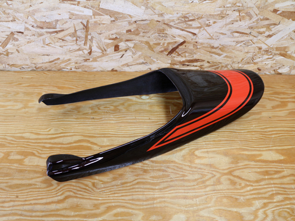 ゼファー400Z2仕様外装キット 火の玉（茶色/オレンジ）