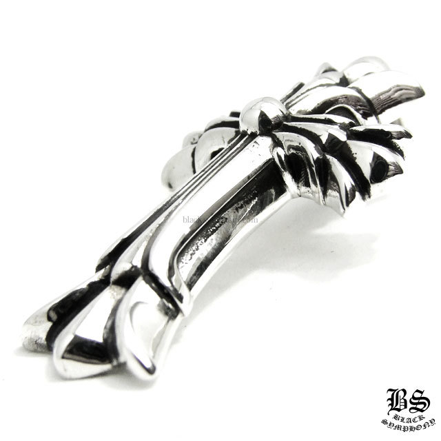 クロムハーツダブルCHクロスペンダントスモール(ネックレス)|クロム