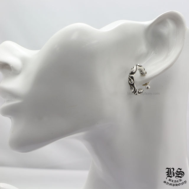 クロムハーツスクロールフープイヤリング（ピアス）|クロムハーツ通販