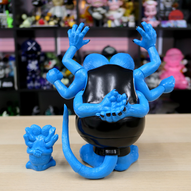 Magical Mosh Misfits x BlackBook Toy:Asura Rat Fink BL Fink