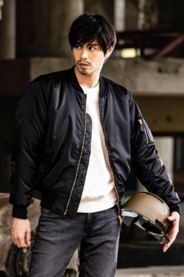 MA-1タイプジャケットAZ-10702｜アイトス TULTEX 防風・軽量・動き