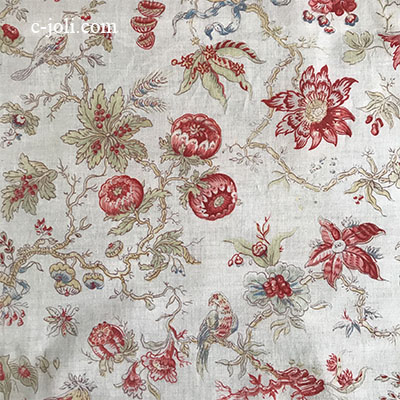 パリ発送】K-777 フランスアンティーク生地/アンティーク布