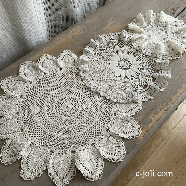 ドイリー アンティーク セジョリ