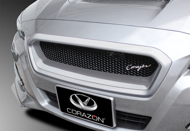 CORAZON フロントグリルタイプS（FRP）【色付き】レヴォーグ VM4／VMG 専用